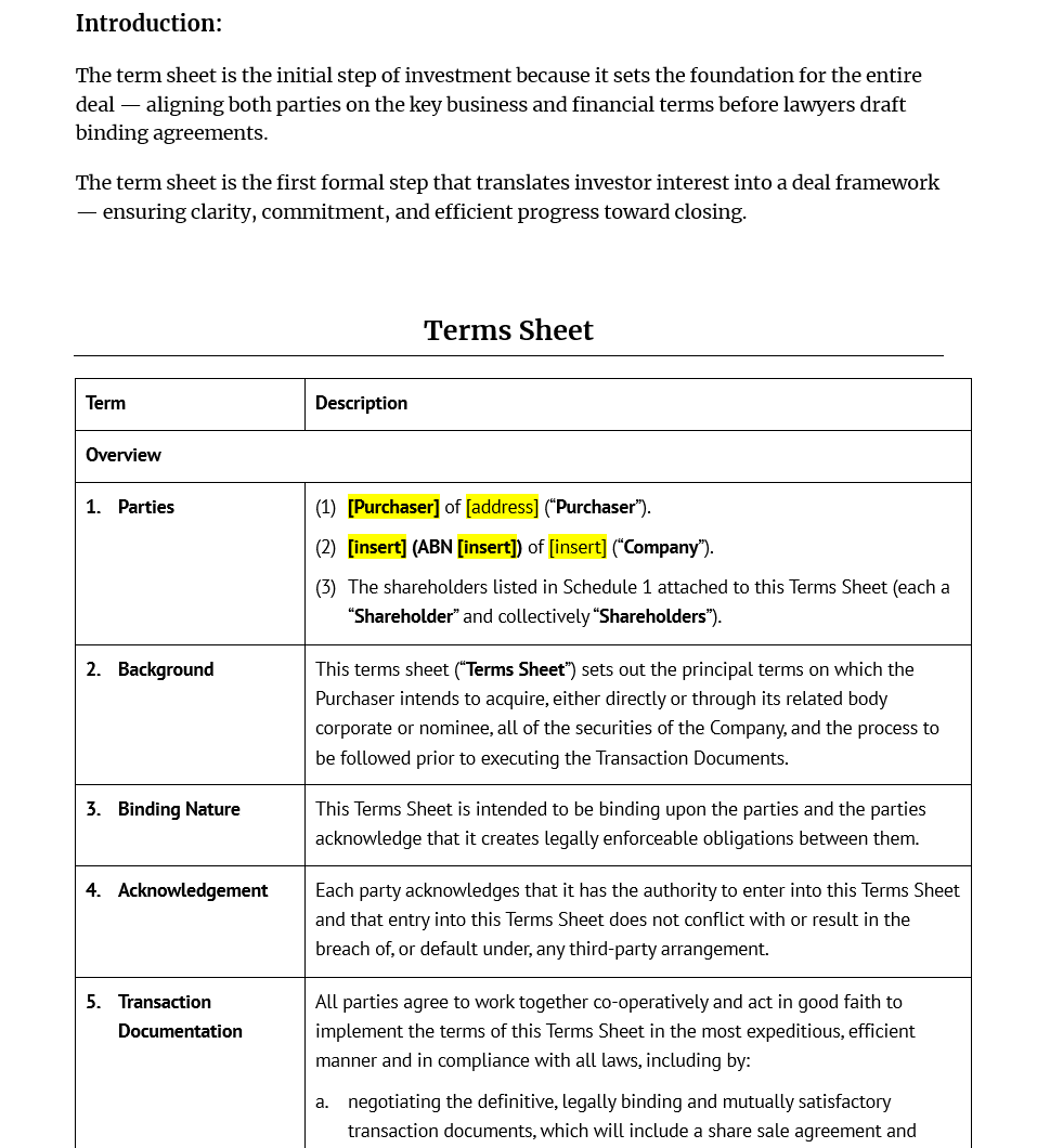 Share Purchase Agreement